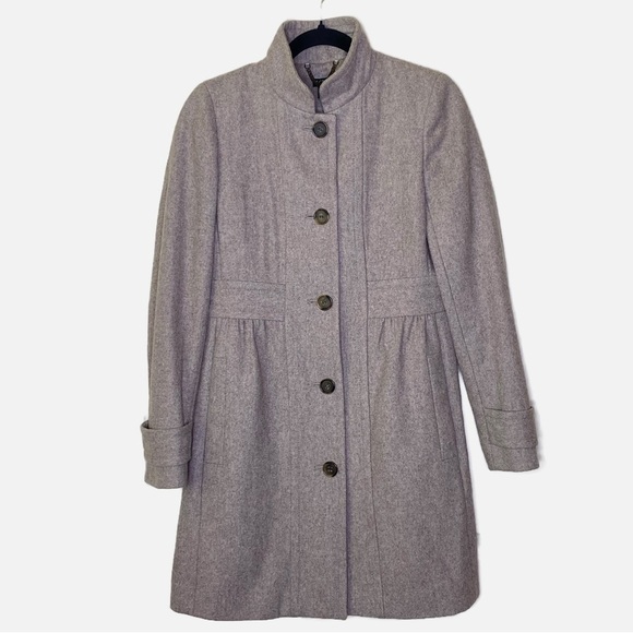 J. Crew Lady Day Wool Blend Coat in Oatmeal Size 4 - Picture 12 of 12